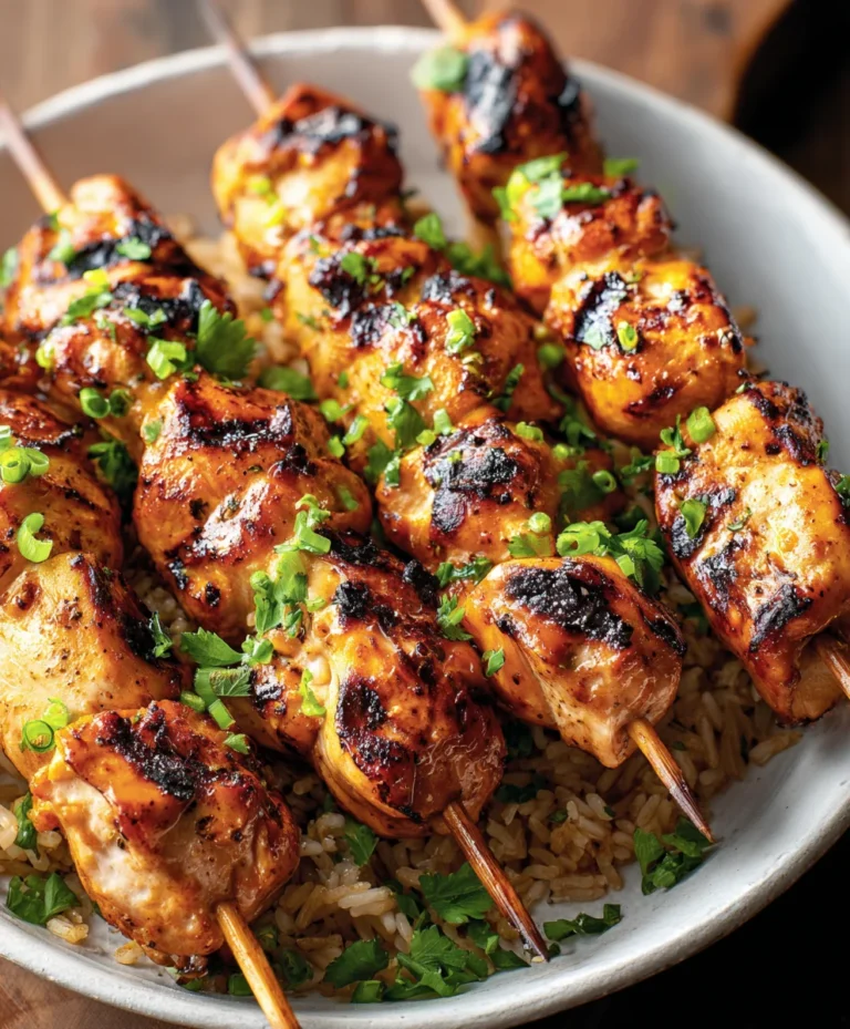 Easy Chicken Skewers Delicious Dinner Ideas