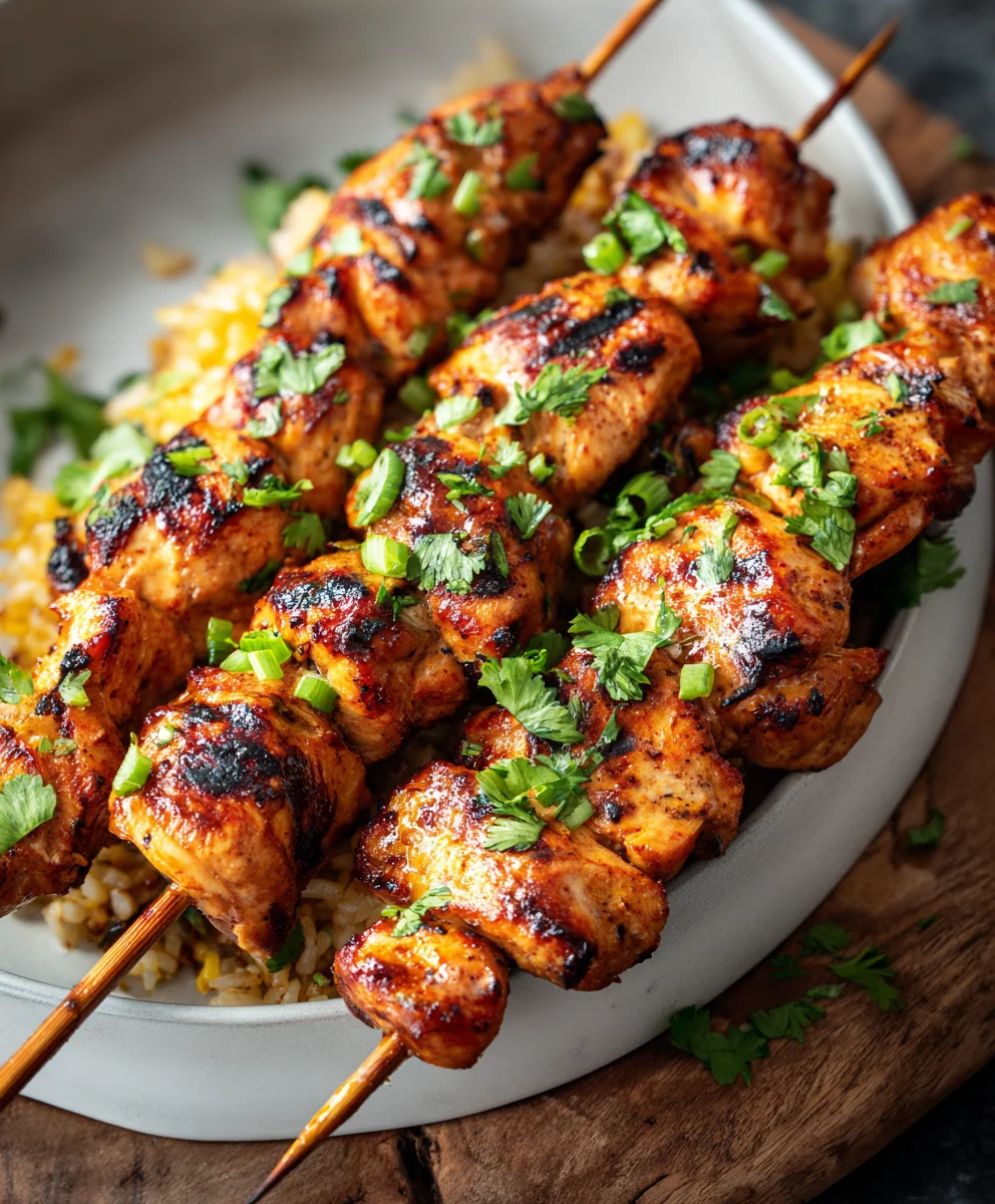 Easy Chicken Skewers Delicious Dinner Ideas