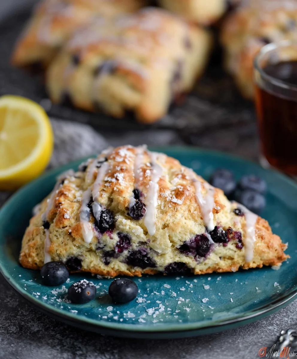 Easy Blueberry Scones - Fluffy & Delicious Recipe