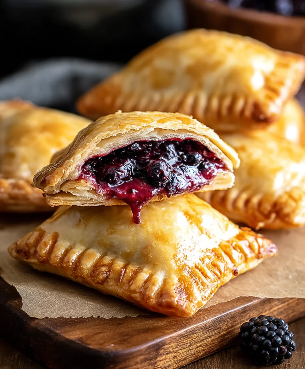 Blackberry Hand Pies- Easy & Delicious Sweet Treat