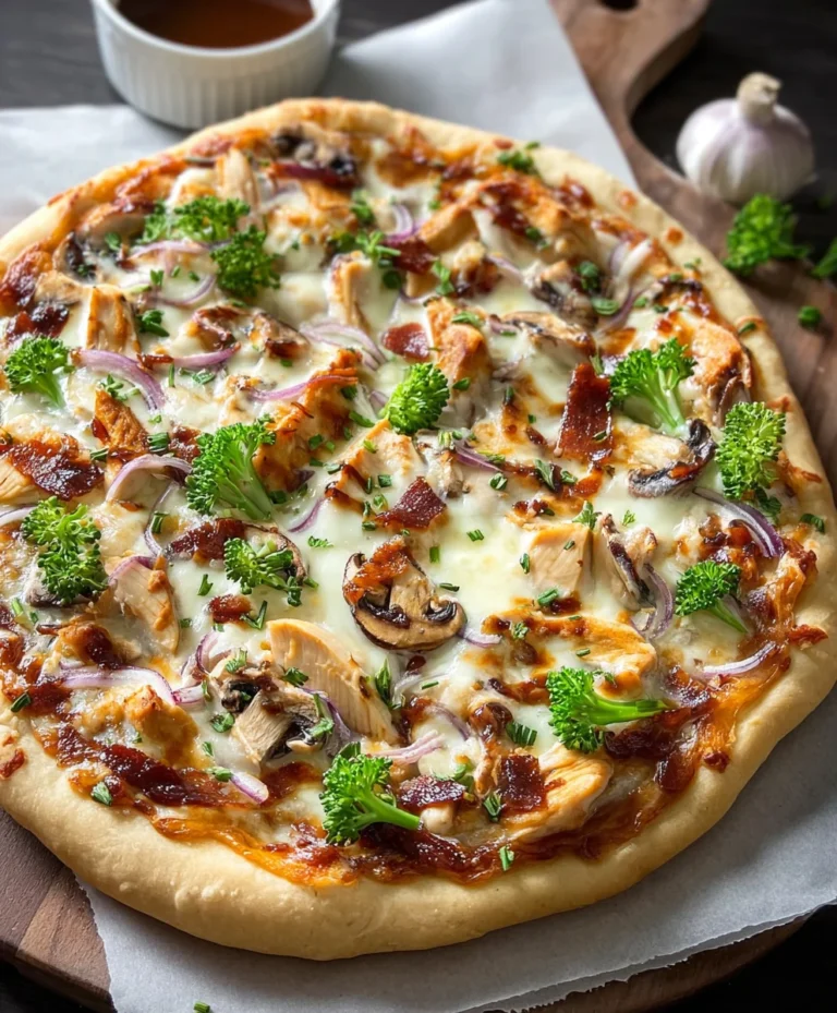 Easy Teriyaki Chicken Pizza Recipe-Flavorful Twist