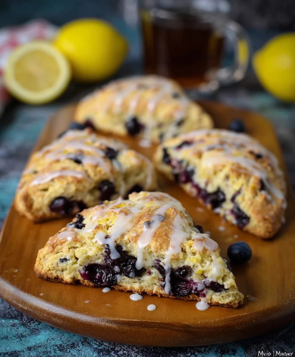 Easy Blueberry Scones - Fluffy & Delicious Recipe