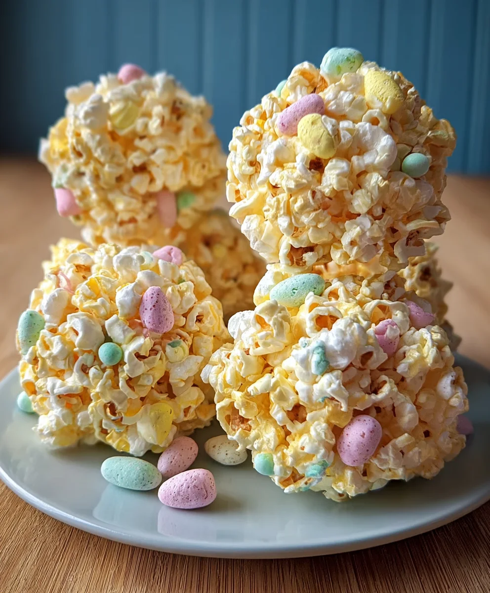 Easter Popcorn Balls Recipe-Sweet Festive Treats