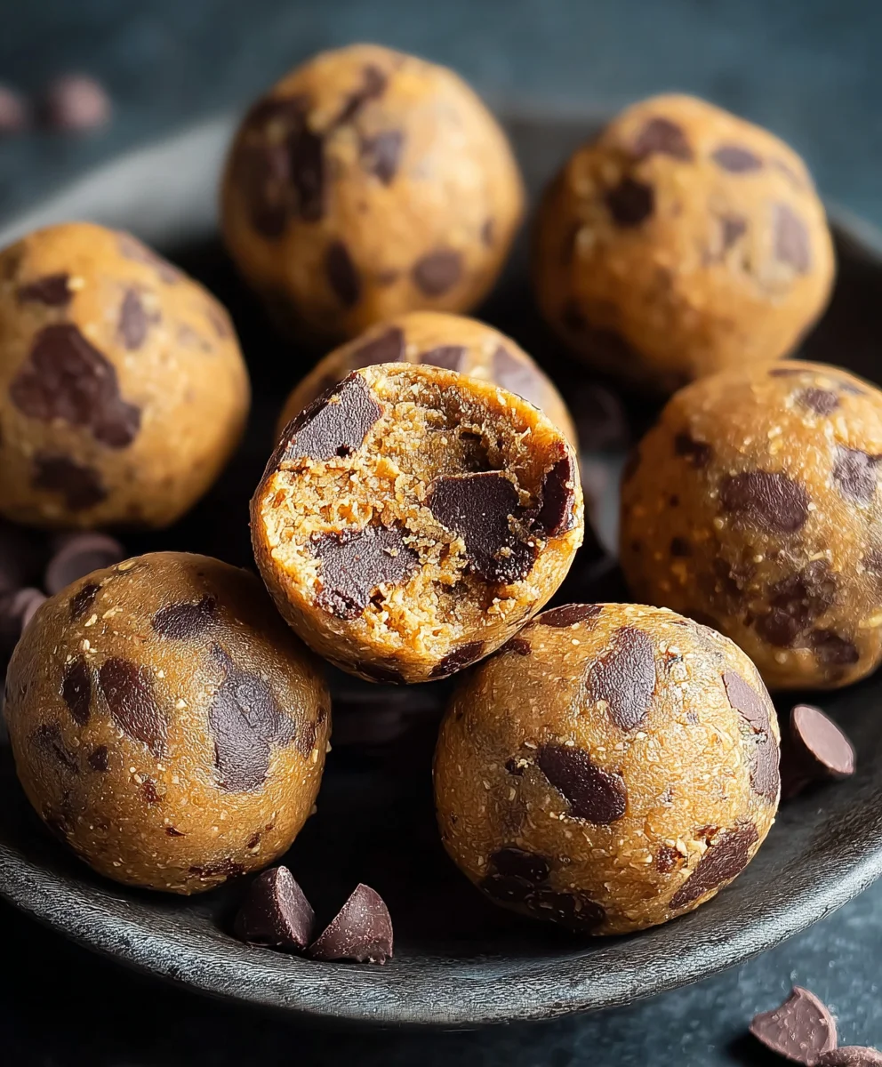 Brookie Protein Balls - Healthy Energy Bites