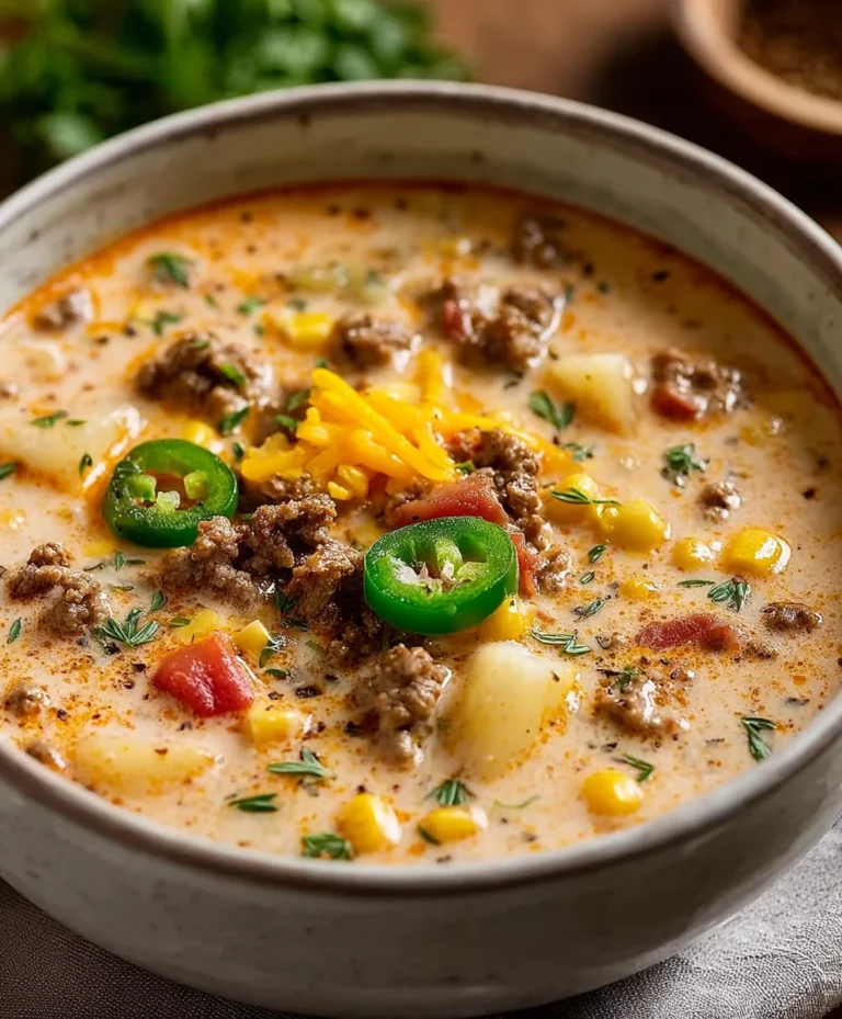 Creamy Cowboy Soup – Hearty Beef & Family Favorite