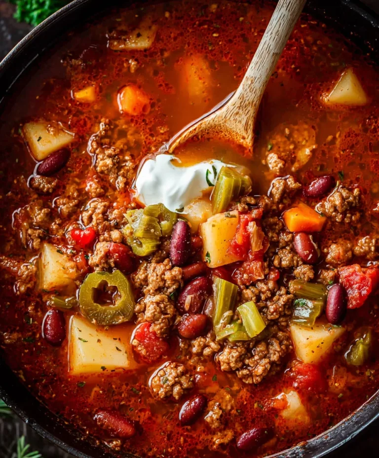 Hearty Cowboy Beef Soup – Easy Comfort Food