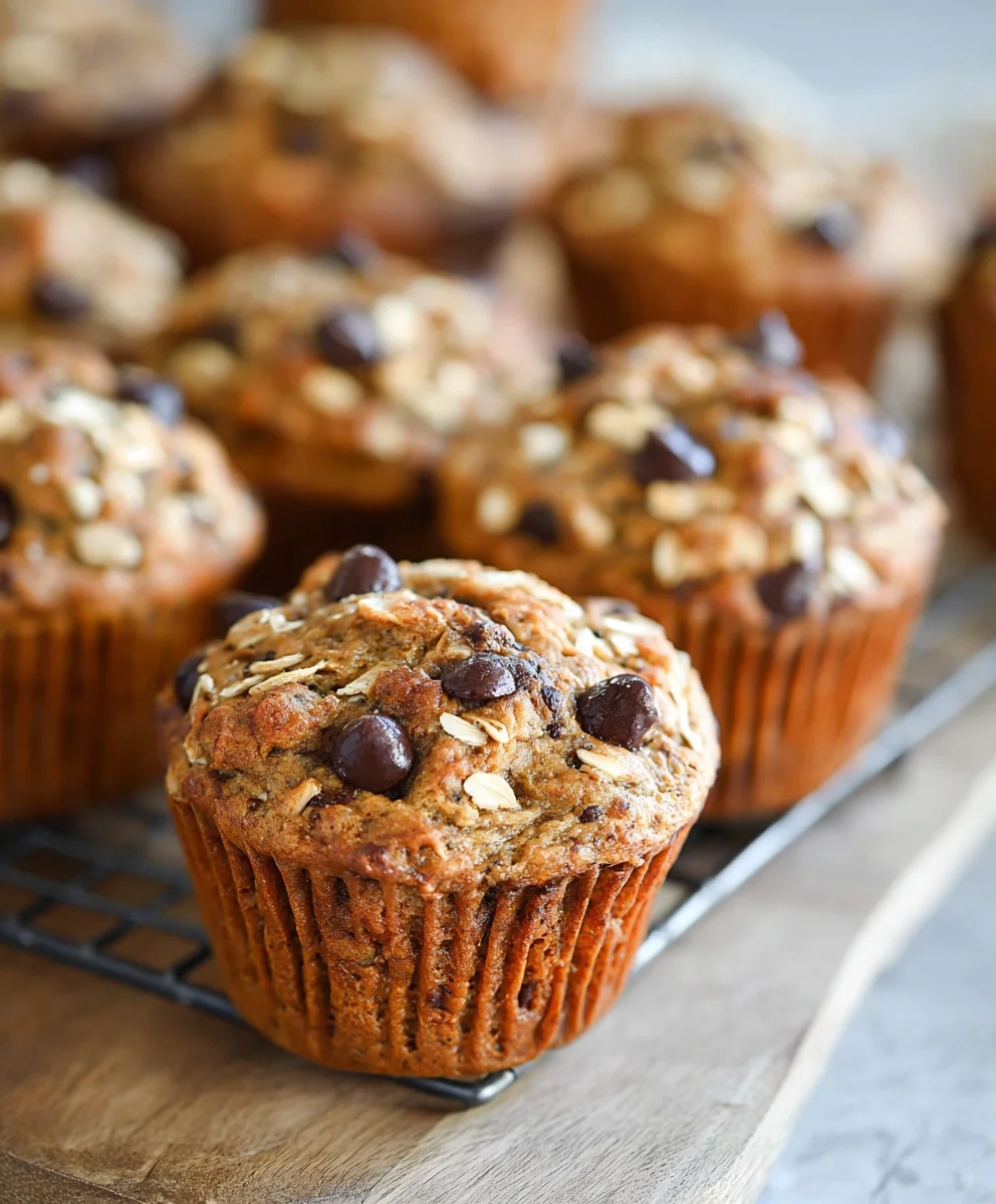 Healthy Banana Oatmeal Muffins - Easy & Delicious Recipe