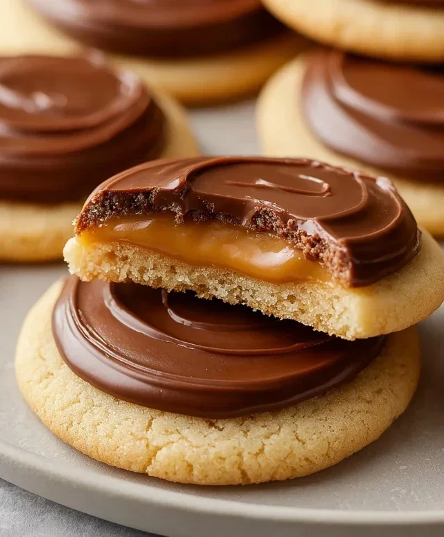Twix Cookies