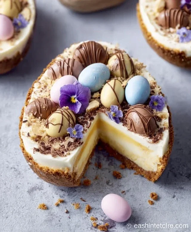 Easter Egg Cheesecake Recipe