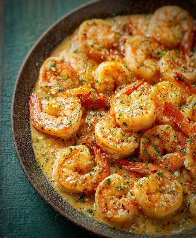 Creamy Garlic Shrimp