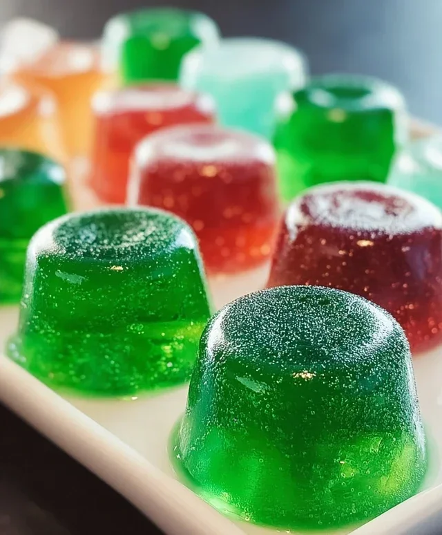 Boozy Jello Candy Melts