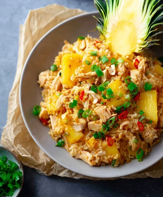Pineapple Chicken and Rice