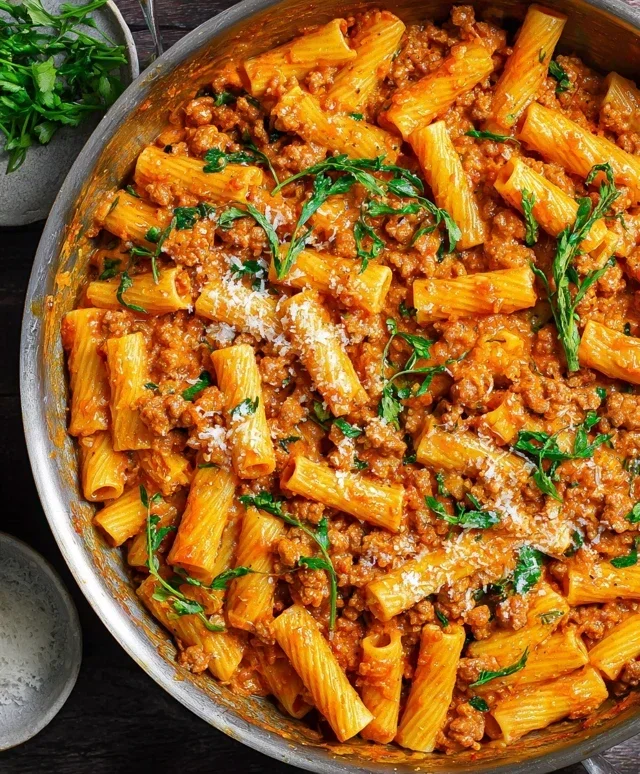 Creamy Sausage Rigatoni (One-Pan, 30-Minute Meal)