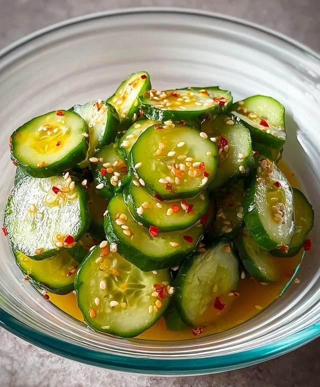 Easy Asian Cucumber Salad