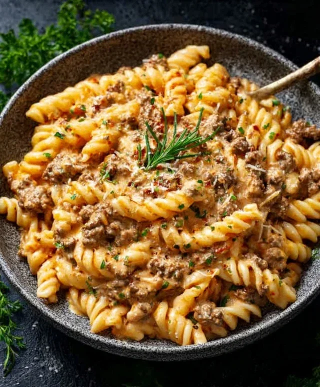 Creamy Beef Pasta