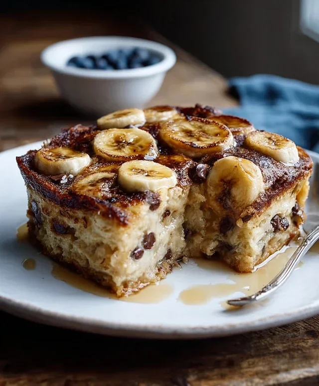Gluten Free Banana Pancake Bake