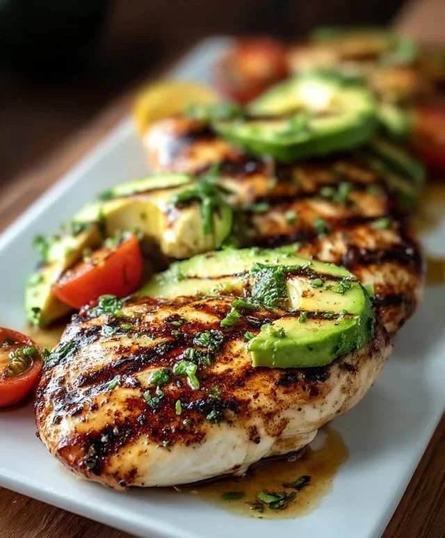 Grilled California Avocado Chicken Recipe