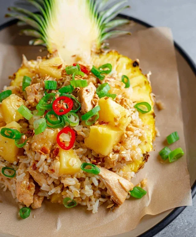 Pineapple Chicken and Rice