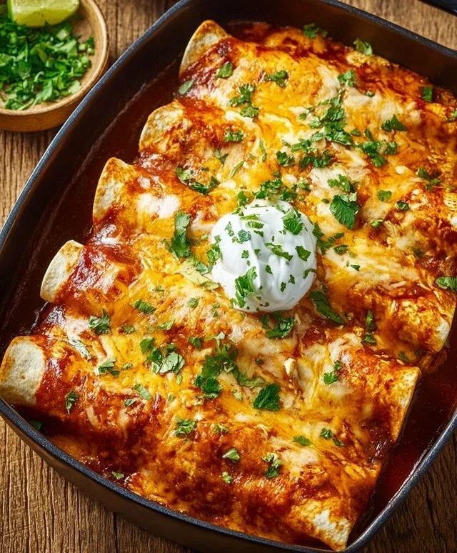 Delicious Chicken Enchiladas