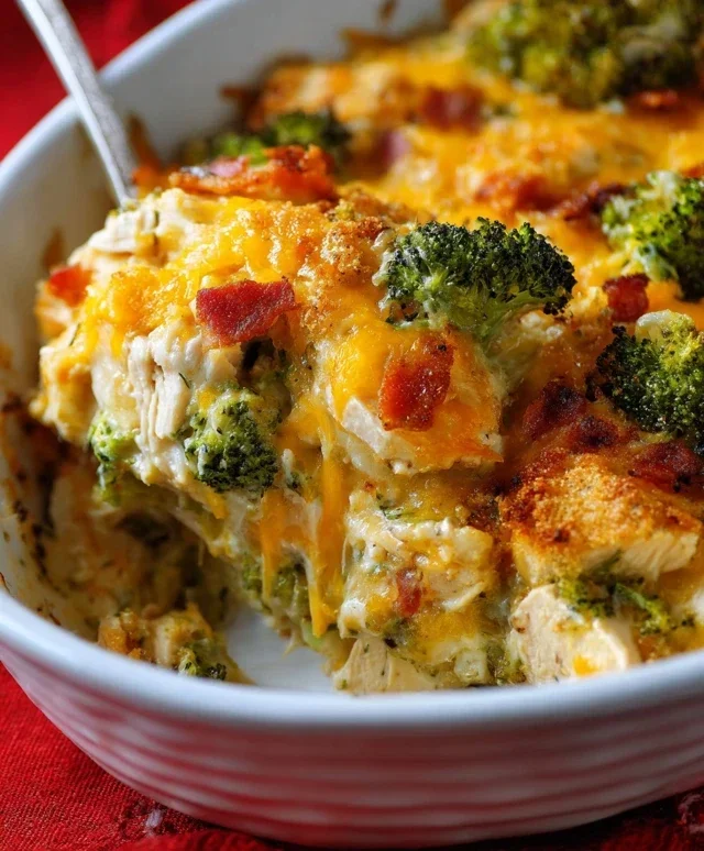 Easy Low Carb Chicken Casserole
