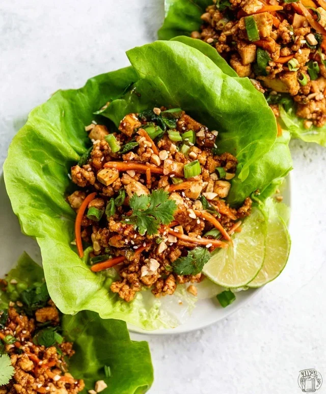 Tofu Lettuce Wraps