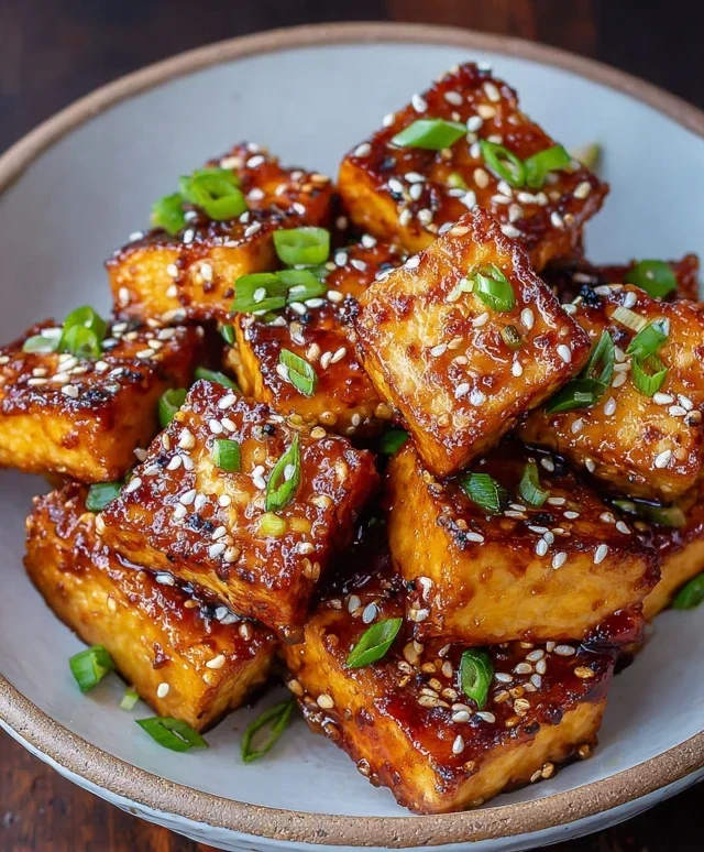 Crispy Sticky Tofu