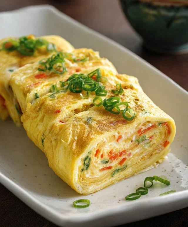 Gyeran Mari (Korean Rolled Omelette)
