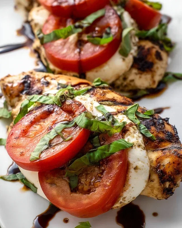 Grilled Chicken Caprese
