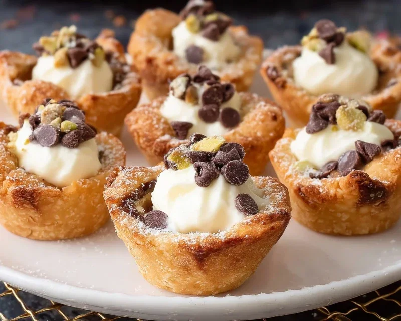 Mini Cannoli Cups
