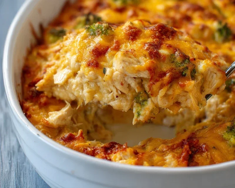 Easy Low Carb Chicken Casserole