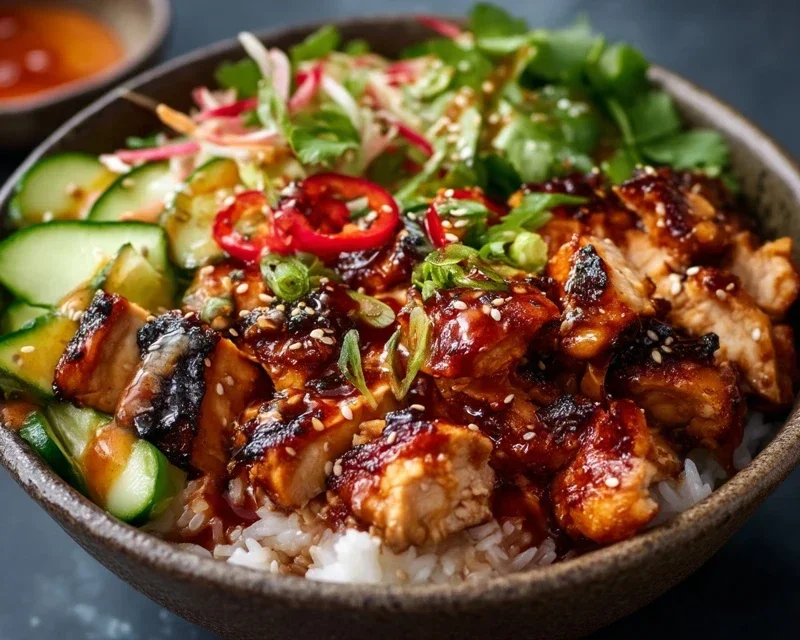 Sweet and Spicy Honey Pepper Chicken
