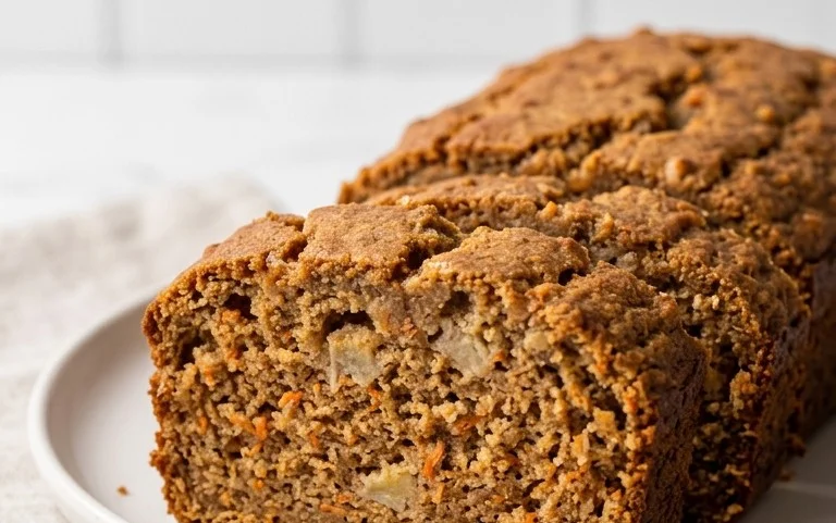 Dairy Free Carrot Cake Banana Bread