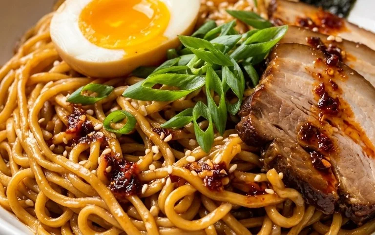 Easy Saucy Ramen Noodles