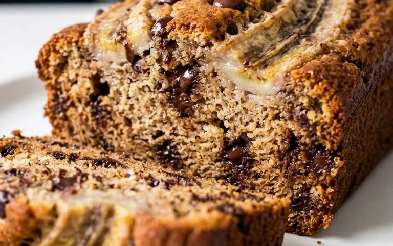 Easy Chocolate Chip Banana Bread
