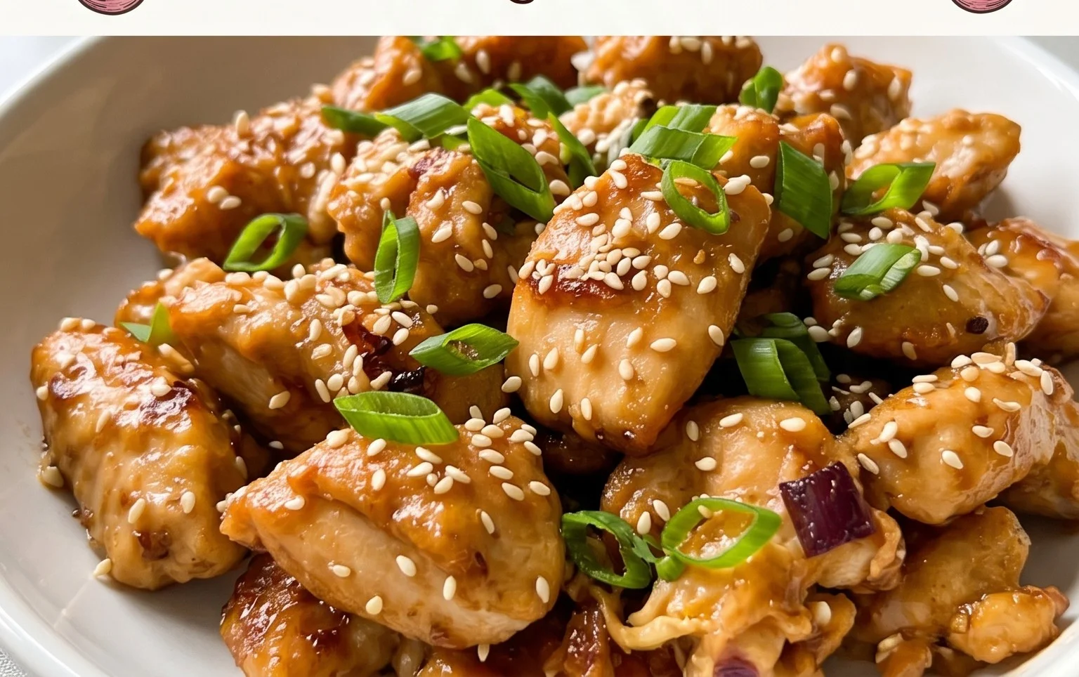 Healthy Sesame Chicken
