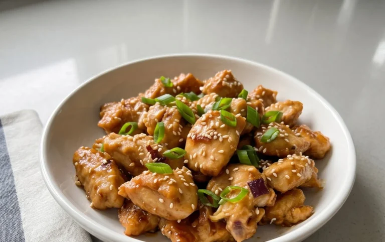 Healthy Sesame Chicken