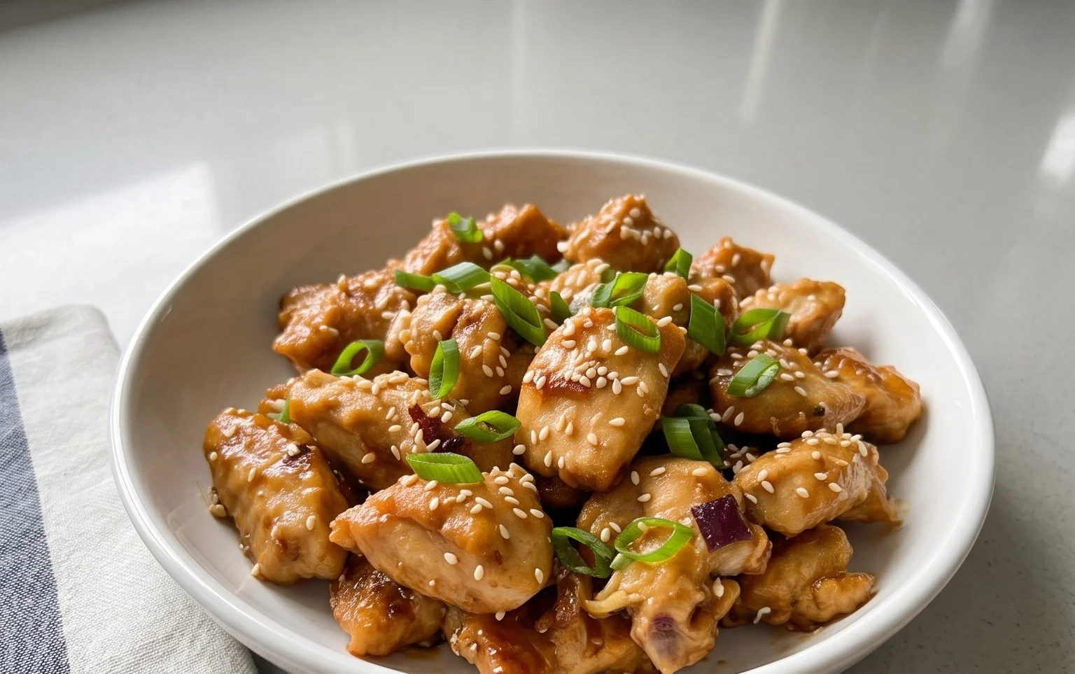 Healthy Sesame Chicken