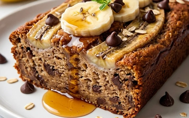Healthy 5-Ingredient Flourless Banana Bread