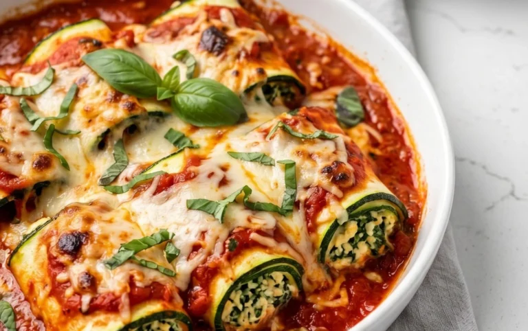 Vegan Zucchini Rollatini