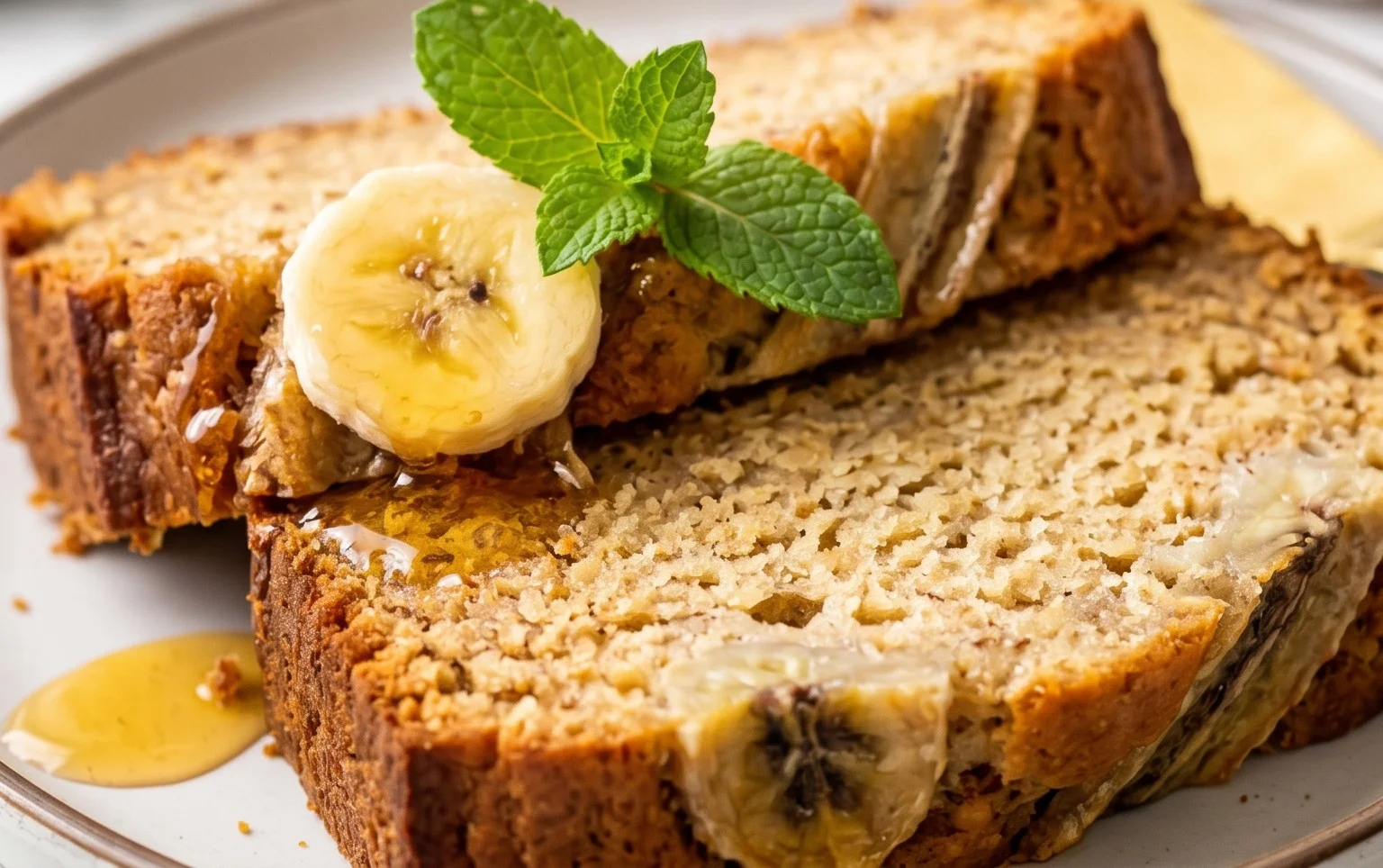 The BEST Honey Vanilla Banana Bread ~ Soft & Fluffy, Easy Recipe