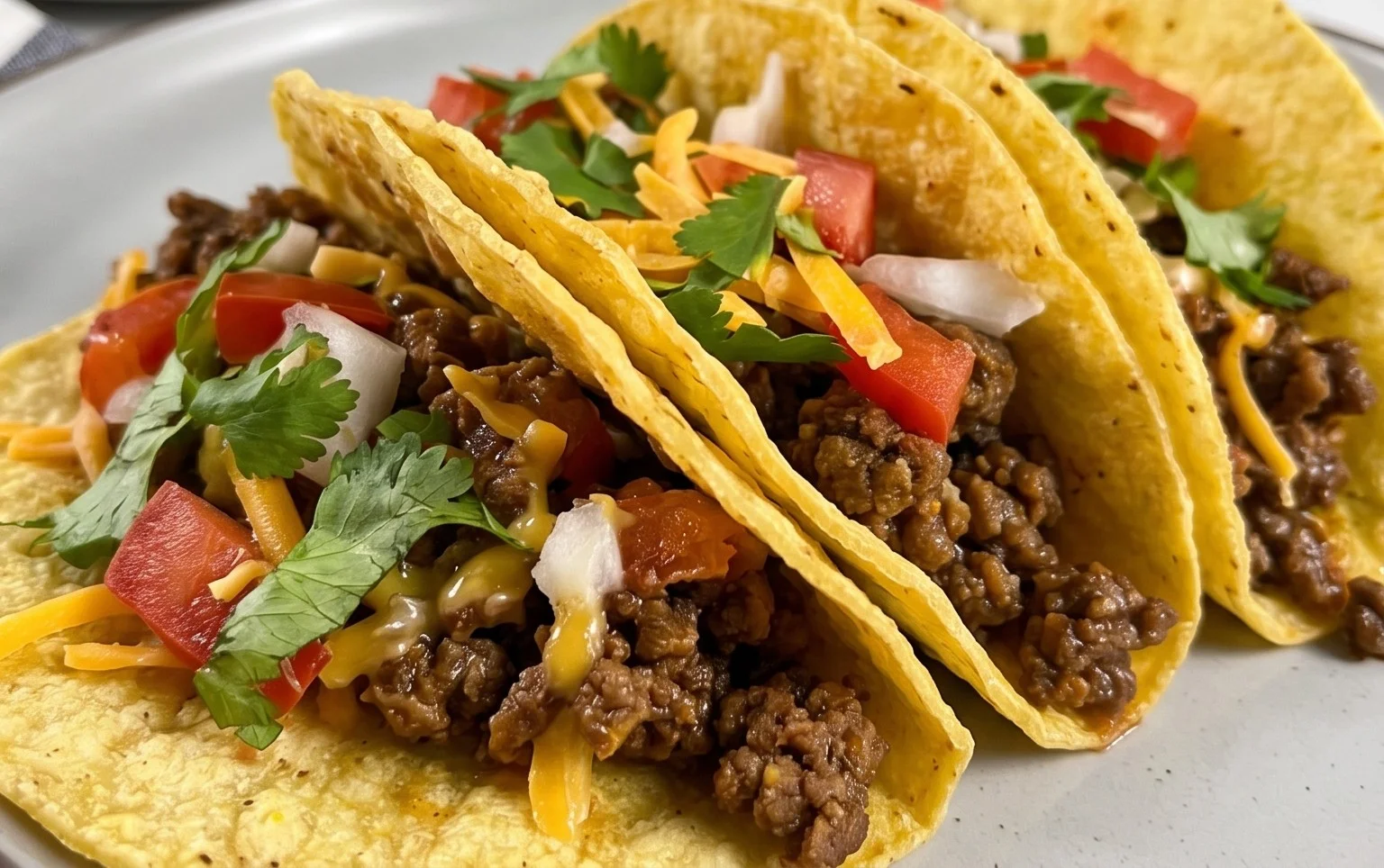 Crispy Ground Beef Tacos