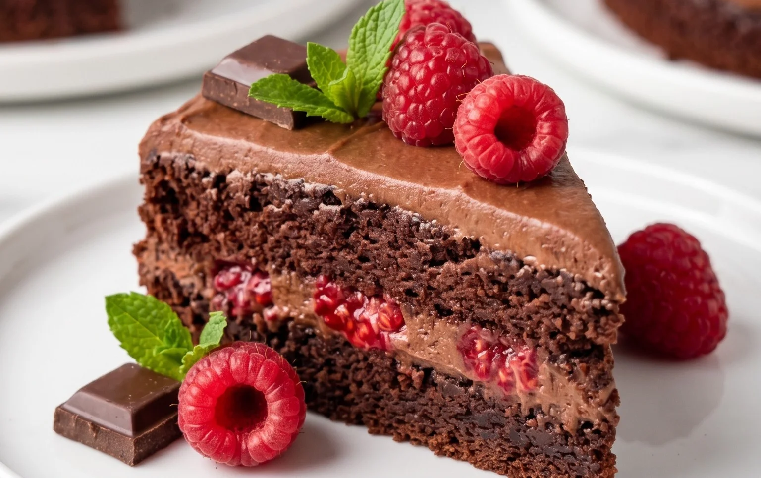 Chocolate Raspberry Cake