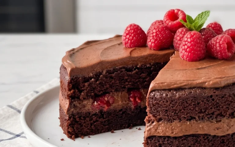 Chocolate Raspberry Cake