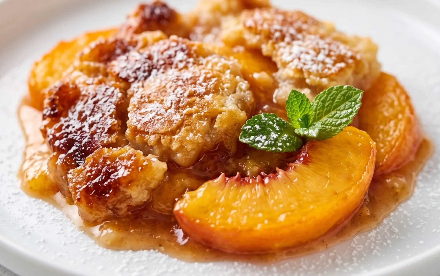 Fresh Peach Cobbler