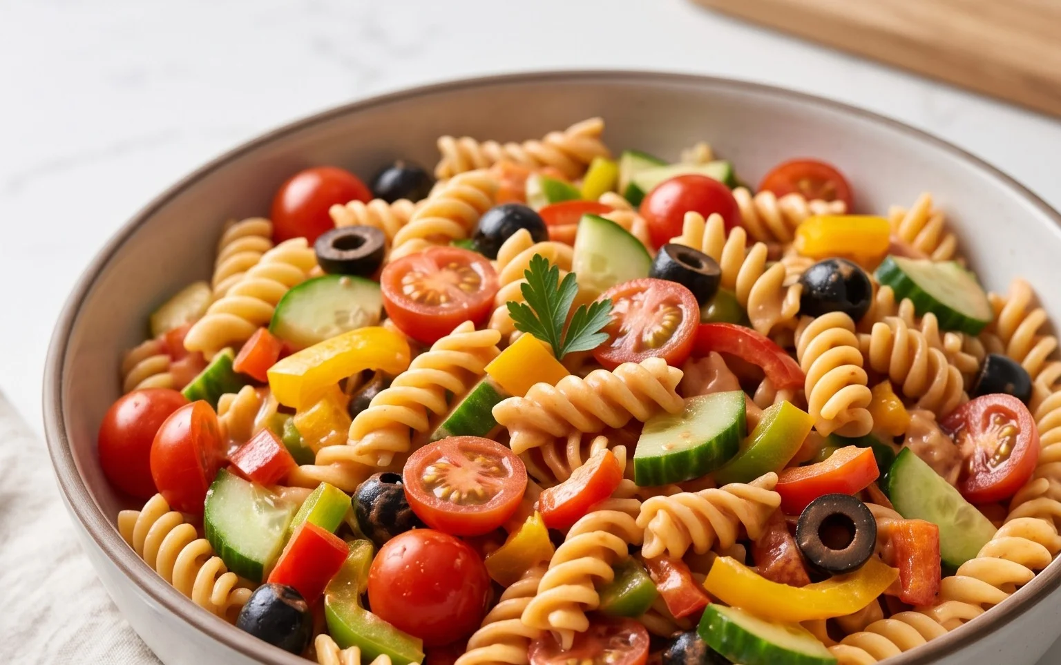 French Dressing Pasta Salad