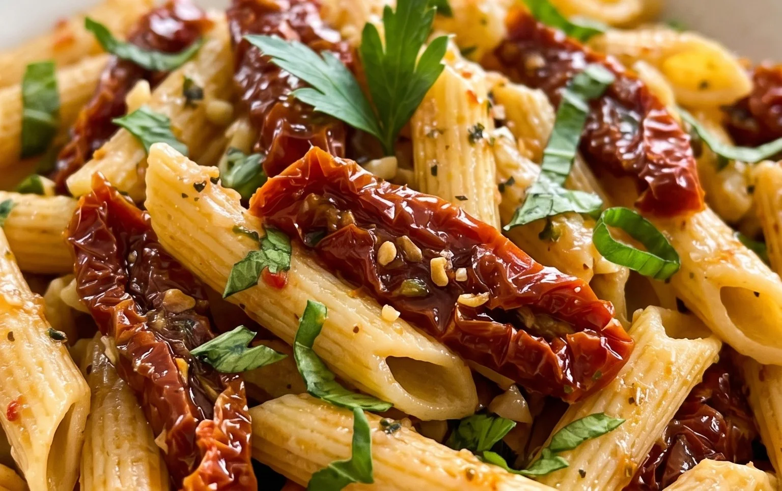 Sun Dried Tomato Pasta Salad