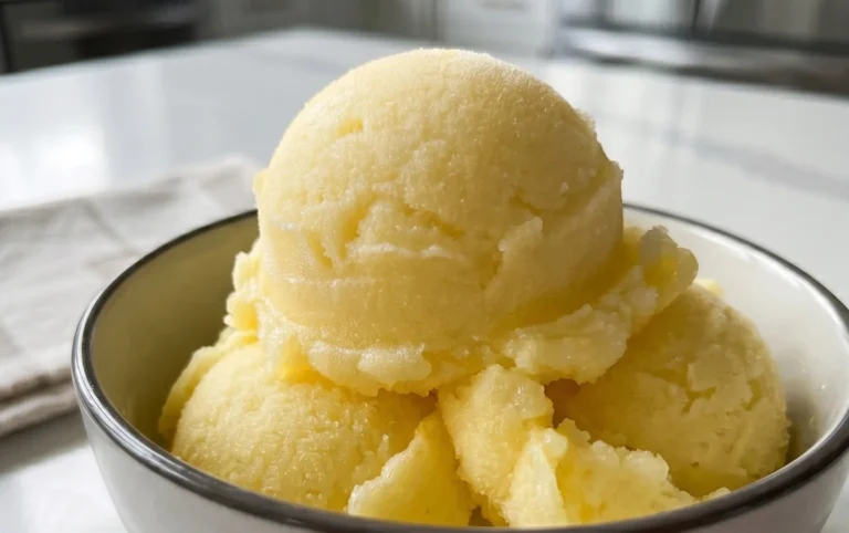 Lemon Sorbet