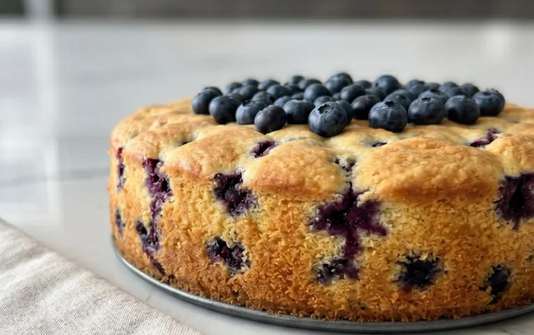 Nova Scotia Blueberry Cream Cake