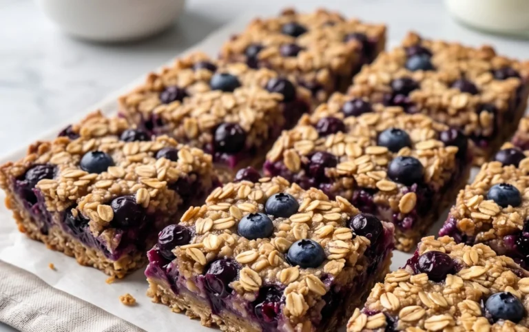 Blueberry Oatmeal Bars