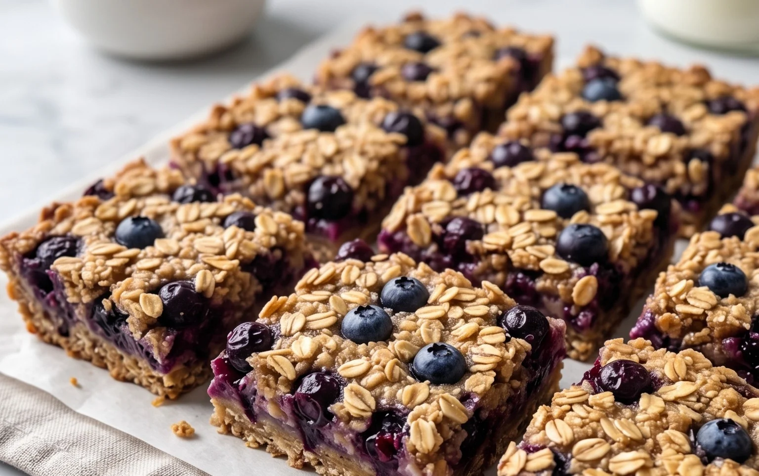 Blueberry Oatmeal Bars